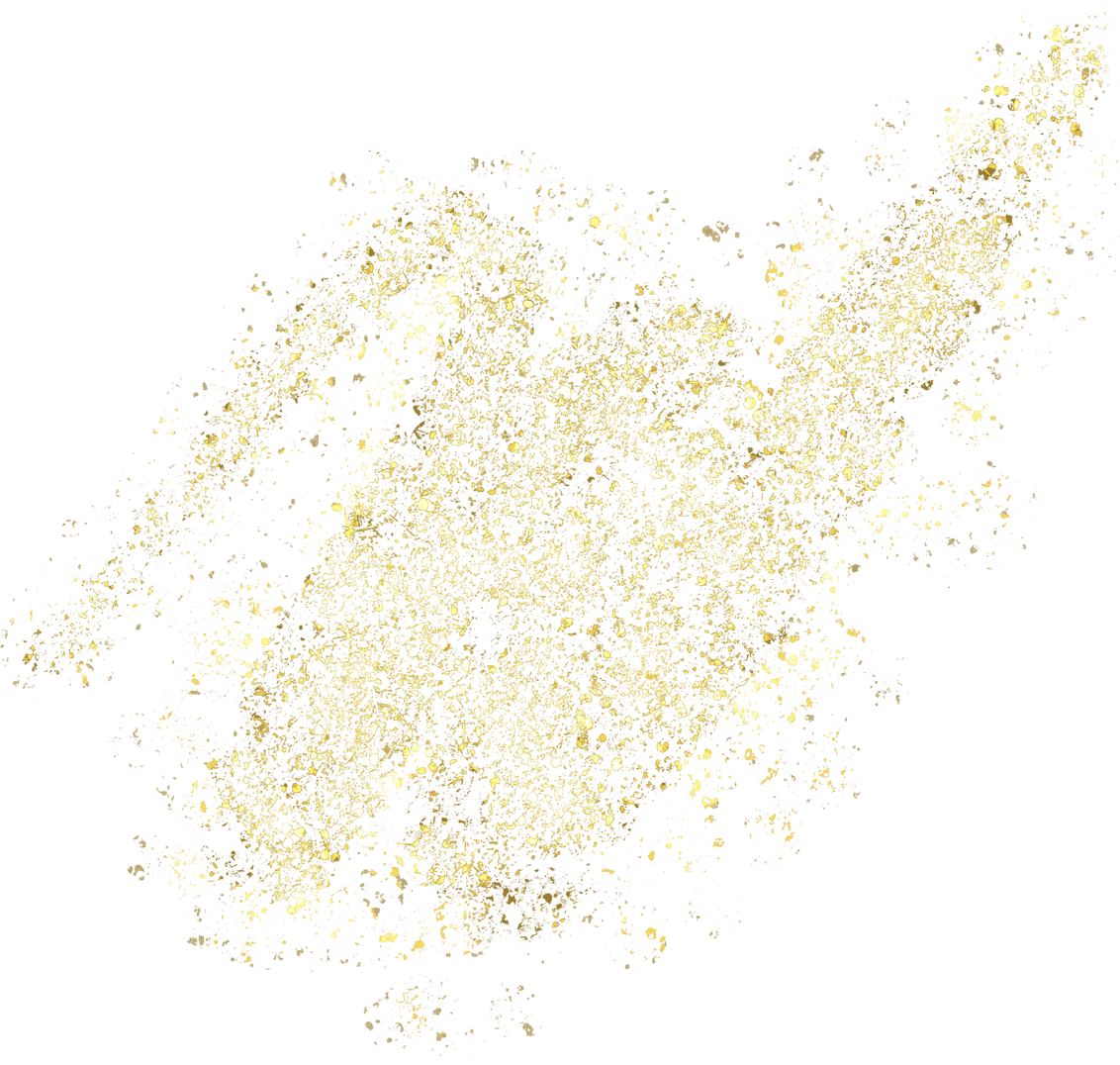 Gold Dust Glitter Design Background 