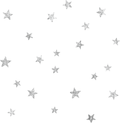 Silver Stars Background