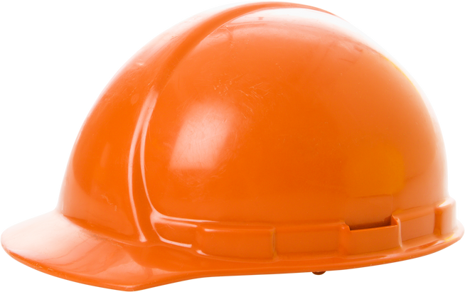 Hard Hat Isolated on White Background